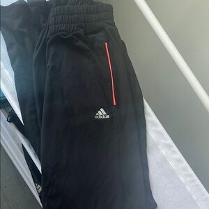 Adidas Kids Black Track Pants